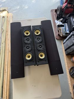 Pair Artison Portrait LCR DualMono speakers