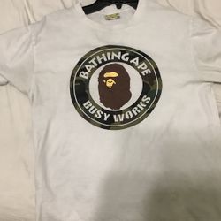 Bape Busy Work Tee, Men Size M