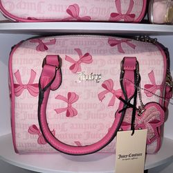 Juicy Couture Pink Bow Satchel