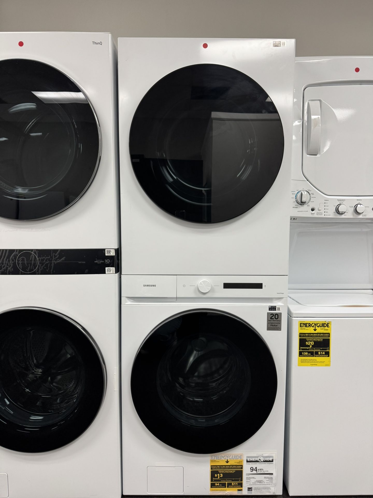 Washer And Dryer