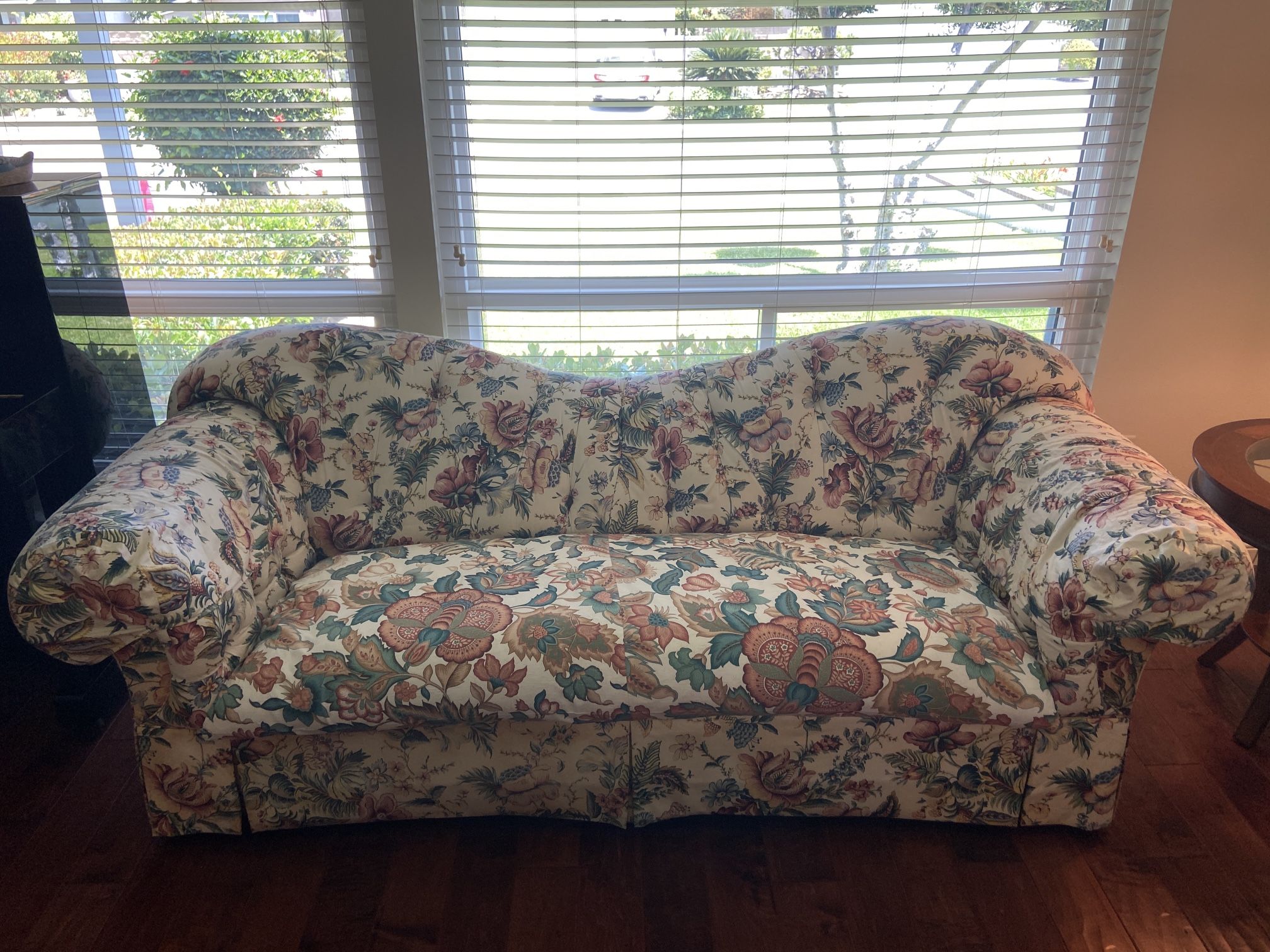 Vintage Floral Couch