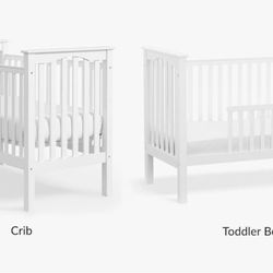 Pottery Barn Baby Crib + Toddler Bed