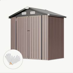 Metal Storage Shed 6’ x 4’