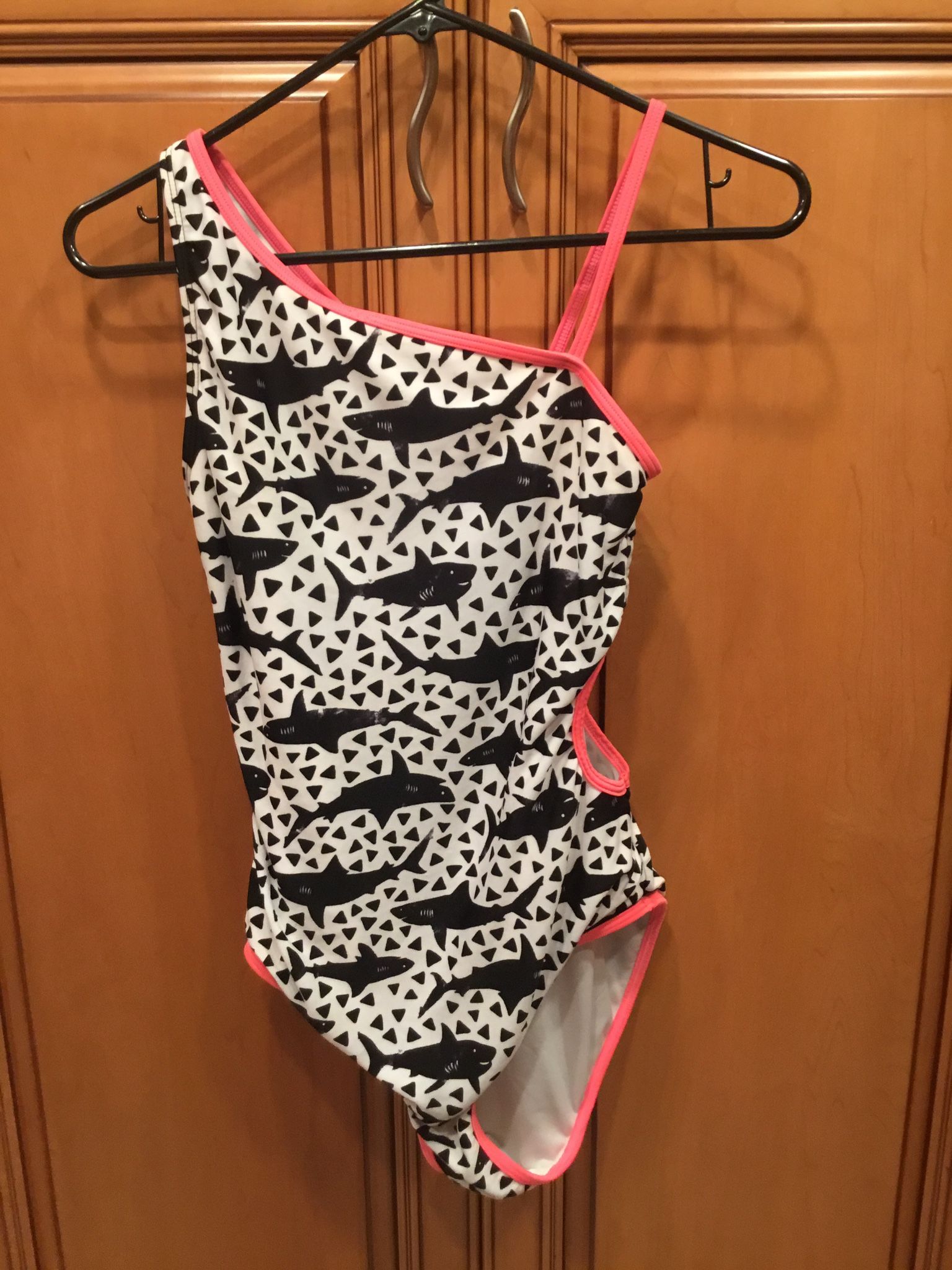 Girls Shark Swimsuit 14/16