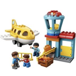 Lego Duplo Airport Building Set 10871• Plus Over 50 More Duplo Building Blocks In The Same Color Combination
