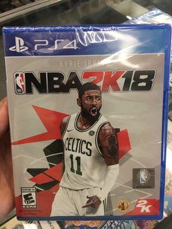 NBA 2K18 PS4 Brand New Factory Sealed