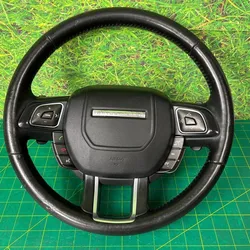 12-19 RANGE ROVER EVOQUE STEERING COLUMN WHEEL W/ MULTIFUNCTIONAL PADDLES OEM