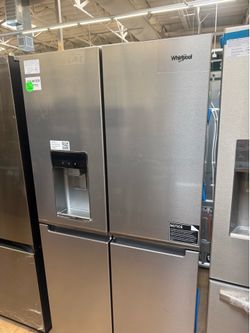 Whirlpool counter depth 4 door refrigerator