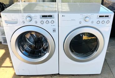 LG washer & gas dryer