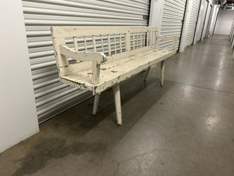 French Style Church Pew Vintage
