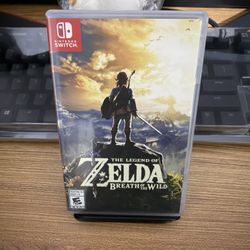 USED LIKE NEW The Legend Of Zelda Breath Of The Wild For Nintendo Switch