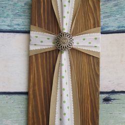 Home Decor Wooden Plank Crosses