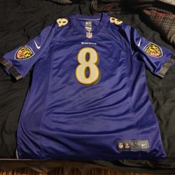 Lamar Jackson On Field Jersey Size Large $75