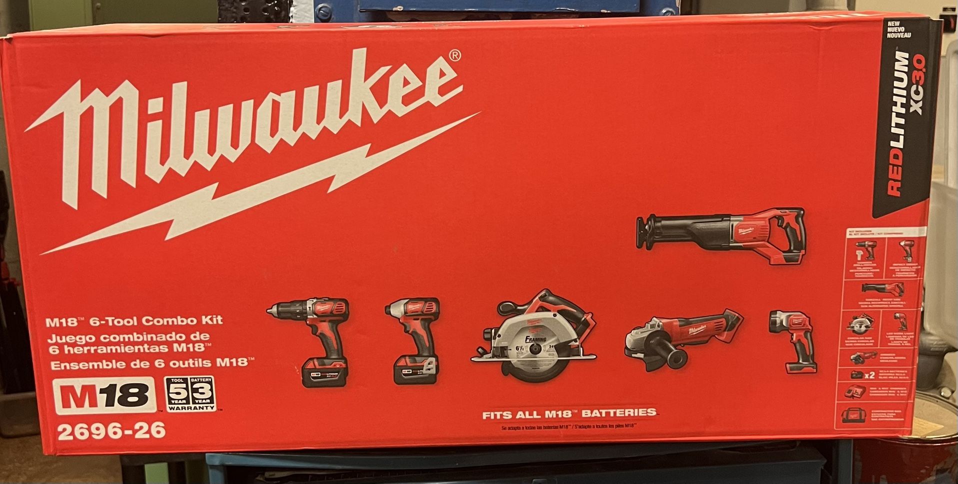 M18™ 6-Tool Combo Kit