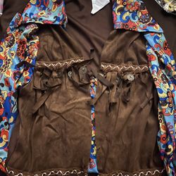 Groovy Set Adult Costume Size 14-16