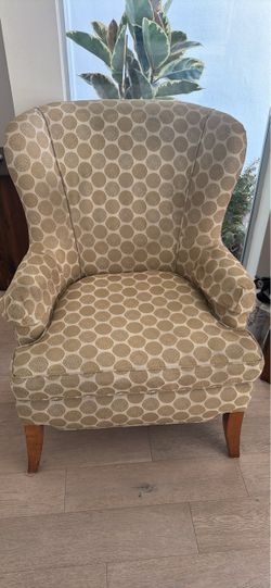 Padded Wingback Chair - Lexington made in NC