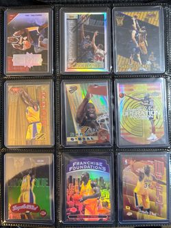 Shaquille O’Neal Basketball Card Lot
