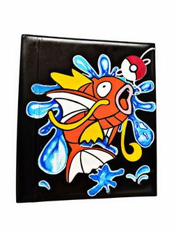 CUSTOM Pokemon trading cards binder