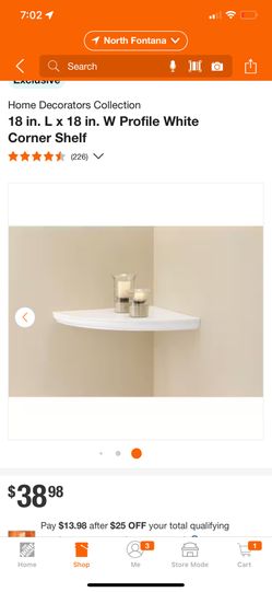 Corner Shelf