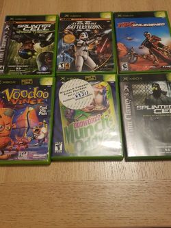 Various Original Xbox Games Complete