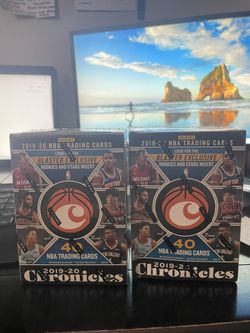 SEALED PANINI CHRONICLES BASKETBALL BLASTER BOX 2019
