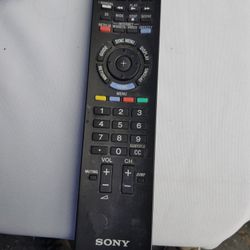 Sony Remote Control Available $20 Cash