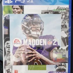 MADDEN 21 PS4 Game..Brand New! Open to Trades