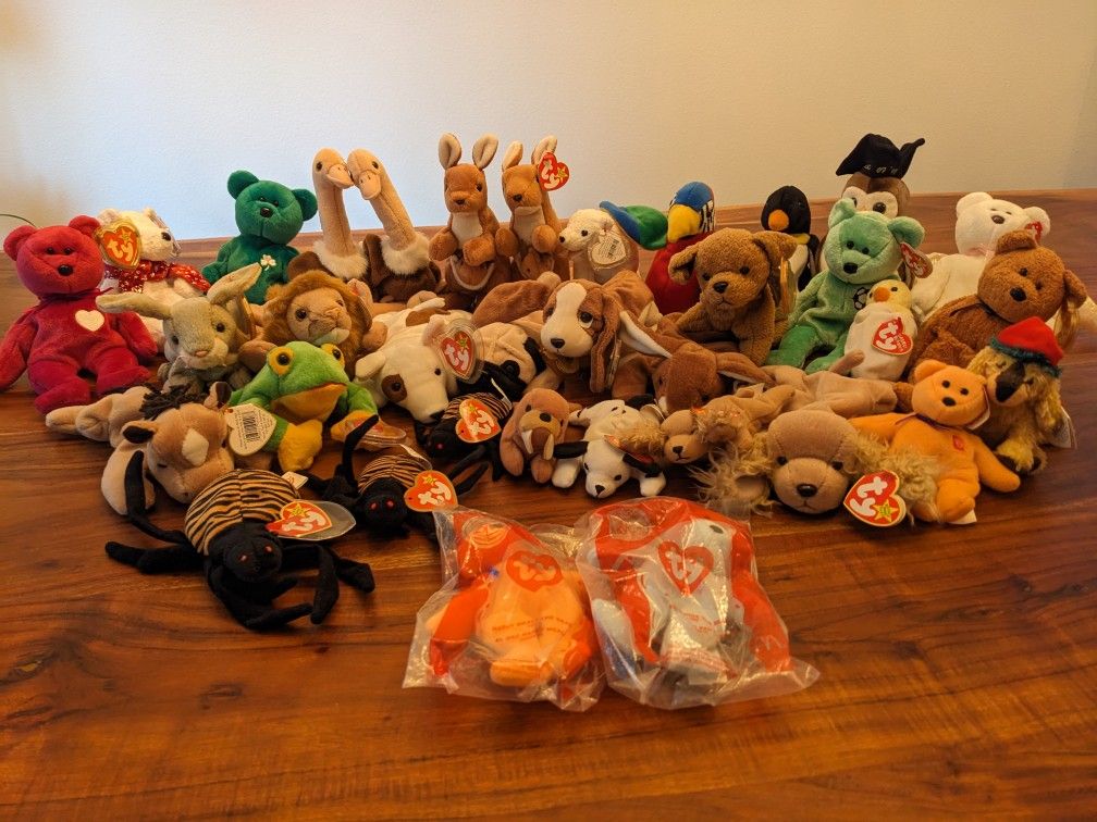 Lot Of Well-Kept Beanie Babies