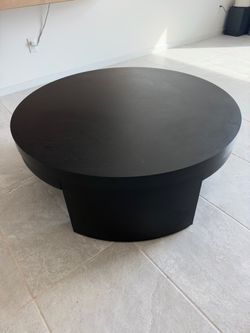 Back coffee table and side tables