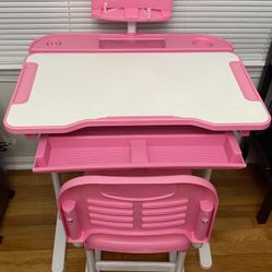 Kids Desk And Chair Set