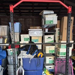 Complete Workout Equipment with Training Attachments, Squat Stand, Power Rack Cage