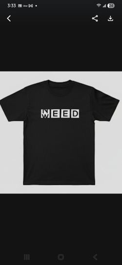 WEED Block Letter T-Shirt