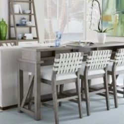 New 72” Table & 3 Stools — CLEARANCE 