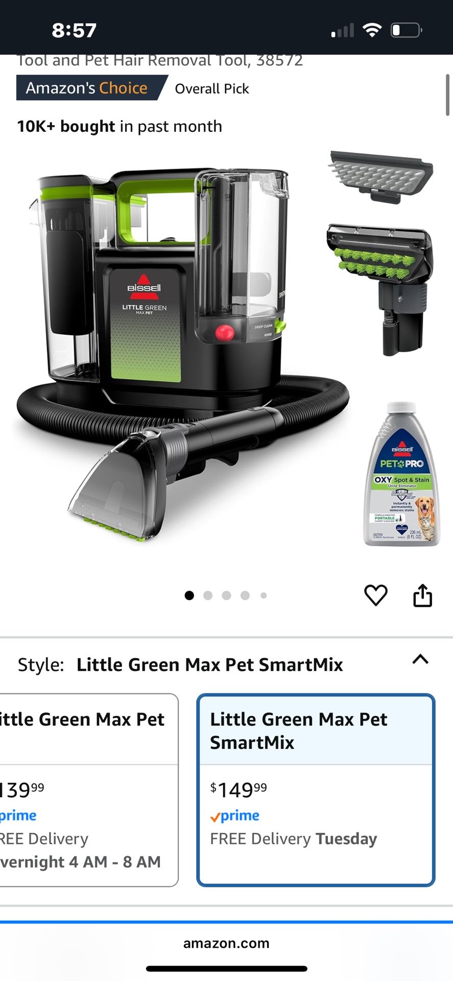 Bissell Little Green Max Pet
