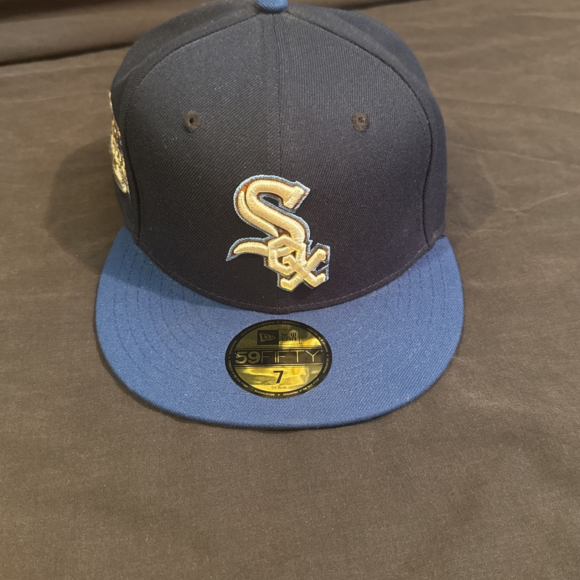 Navy Blue Sox Hat