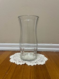 Swirl Bouquet Clear Vase