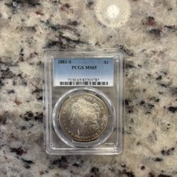 1881 -S PCGS MS65