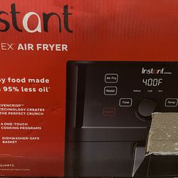 Instant Vortex 6-Quart Air Fryer Oven with Single Basket, 4-in-1