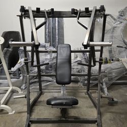 Hammer strength decline plate loaded workout gym equipment exercise fitness