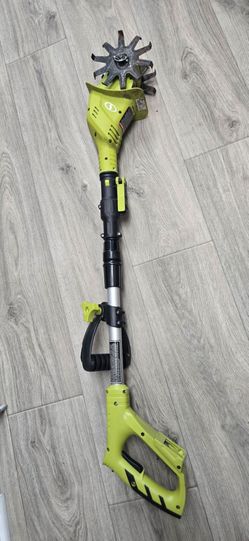 Sun Joe 24 volt cordless telescoping weeder + cultivator