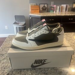 Size 13 - Travis Scott x Jordan 1 Retro OG SP Low Medium Olive SKU DM7866-200