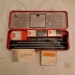 Vintage Sears Rifle Cleaning Kit For .22 Caliber (Is Complete) Firm On Price