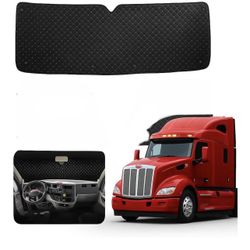 Sun Shield 3-Layer Insulated Blackout Window – Compatible with Peterbilt 579 & Peterbilt 567 
