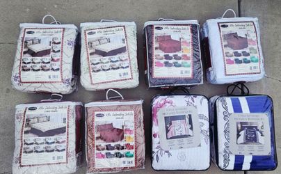 KING SIZE 3 PIECES BEDDING SET