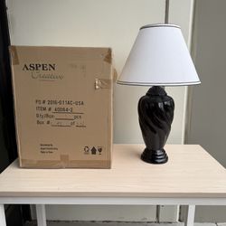 Brand New Night Light Table Lamp With White Shade $25 Each