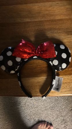 MINNIE MOUSE EARS DISMEY PARKS