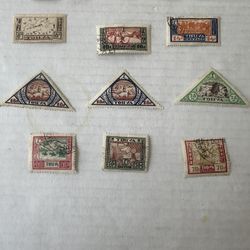 Tanna Tuva 15-27 Stamp Set MH 