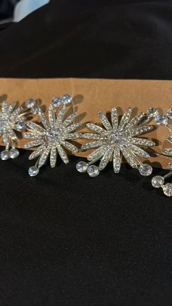 crystal head piece 