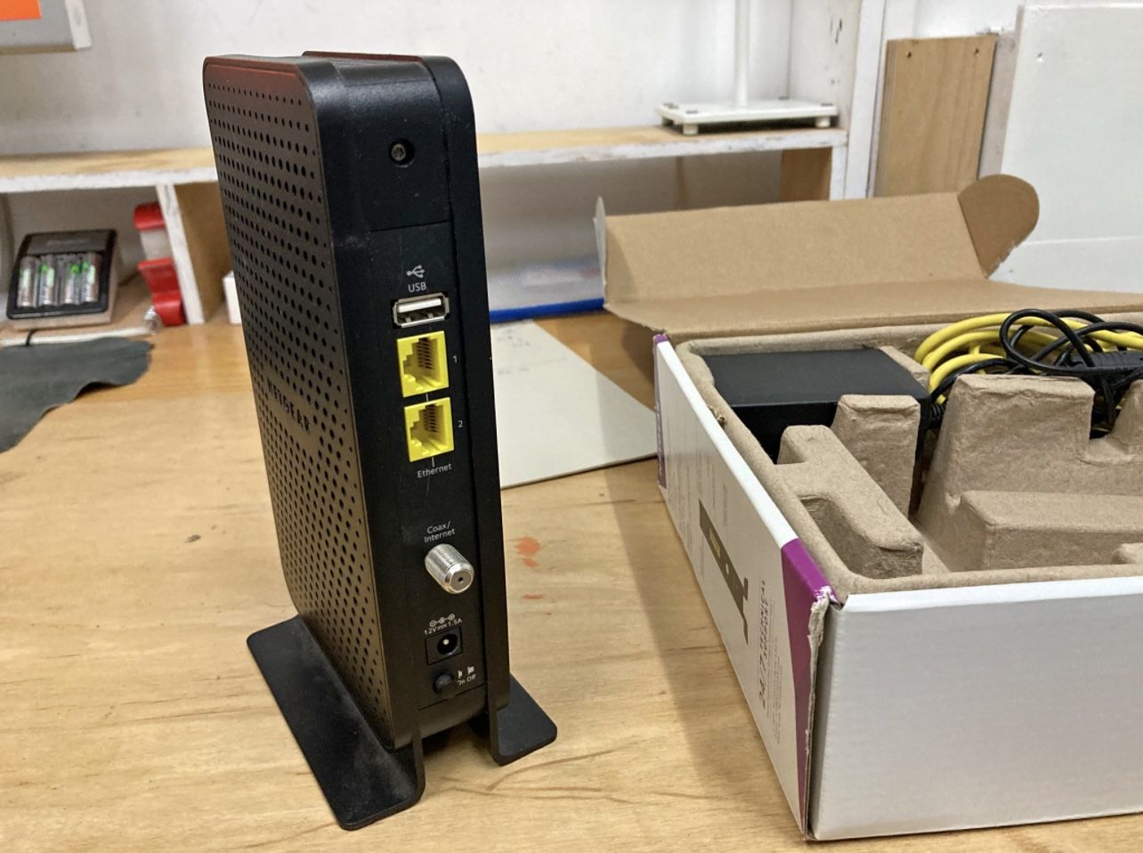 Netgear C3000 Modem + WiFi Router Combo – Fast & Reliable – Ready to Activate