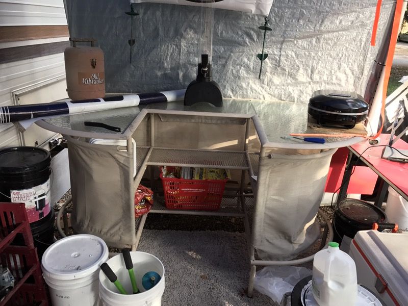 Out side bar and table
